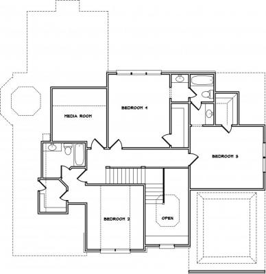 Home Plan - Second Level