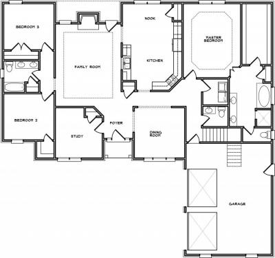 Home Plan - Main Level