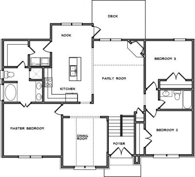 Home Plan - Main Level