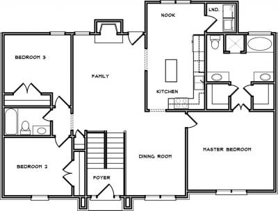 Home Plan - Main Level