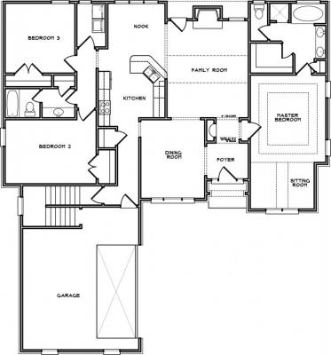 Home Plan - Main Level