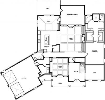 Home Plan - Main Level