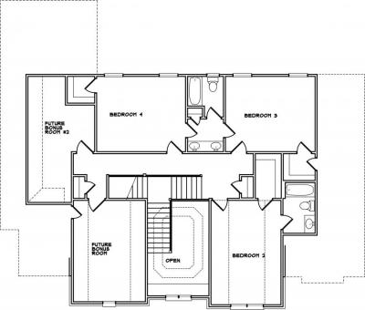 Home Plan - Second Level