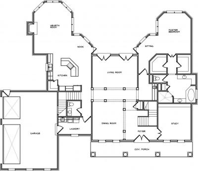 Home Plan - Main Level