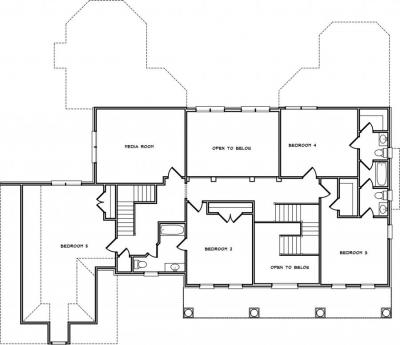 Home Plan - Second Level