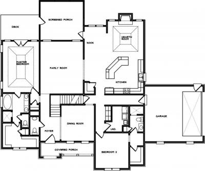 Home Plan - Main Level