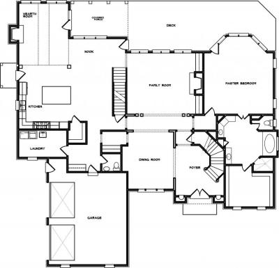 Home Plan - Main Level