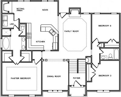 Home Plan - Main Level