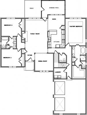 Home Plan - Main Level