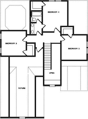 Home Plan - Second Level