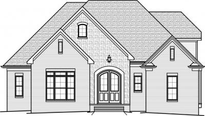 Home Plan - Front View