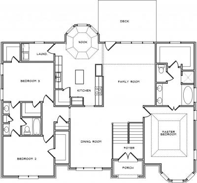 Home Plan - Main Level