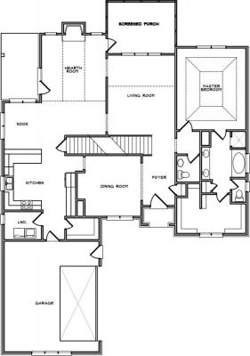 Home Plan - Main Level