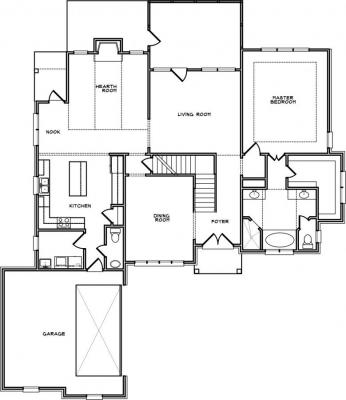 Home Plan - Main Level