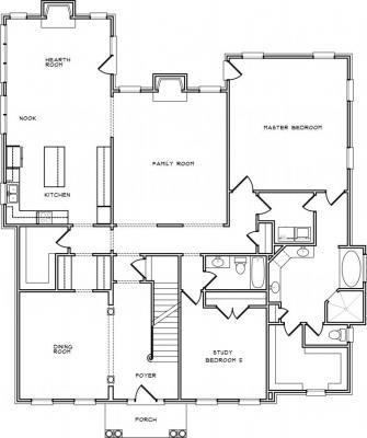 Home Plan - Main Level