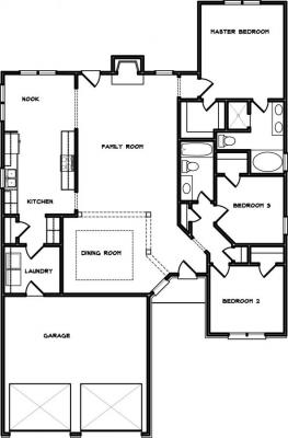 Home Plan - Main Level