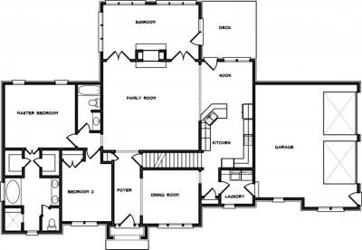 Home Plan - Main Level