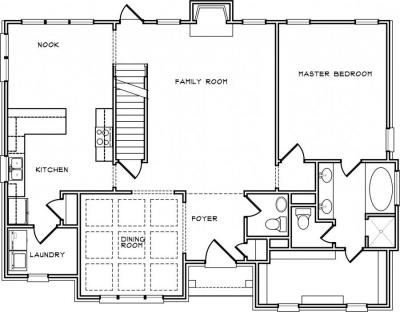 Home Plan - Main Level