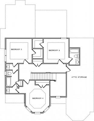 Home Plan - Second Level