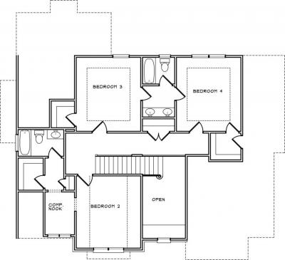 Home Plan - Second Level