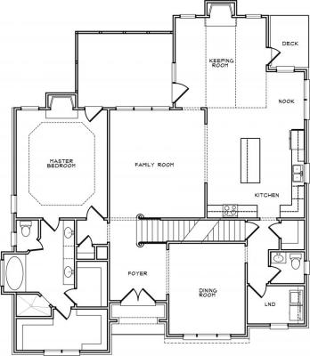 Home Plan - Main Level