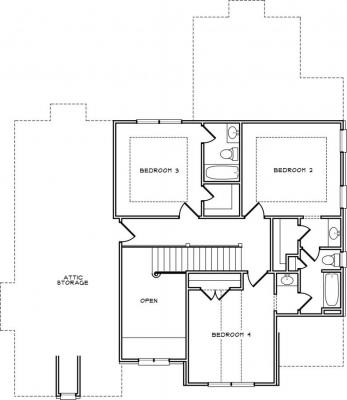 Home Plan - Second Level