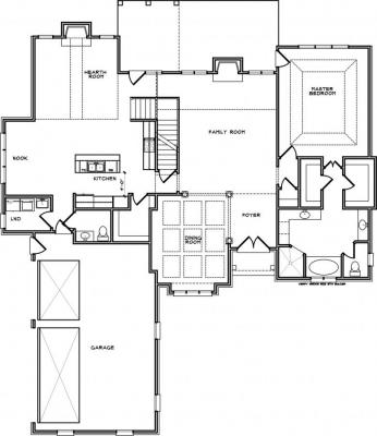 Home Plan - Main Level