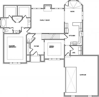 Home Plan - Main Level