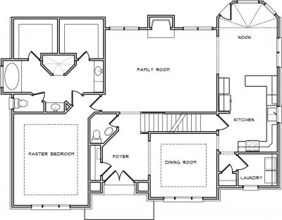 Home Plan - Main Level