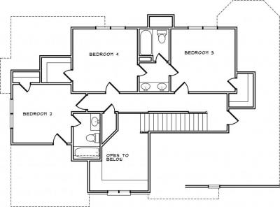 Home Plan - Second Level