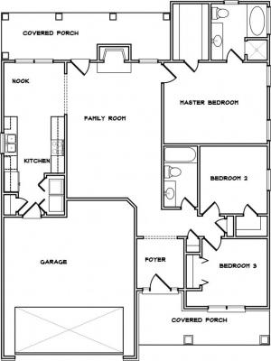 Home Plan - Main Level