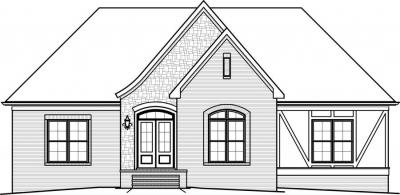 Home Plan - Front View