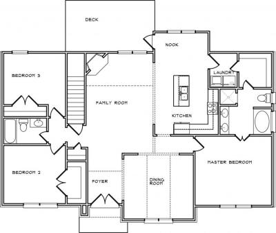 Home Plan - Main Level