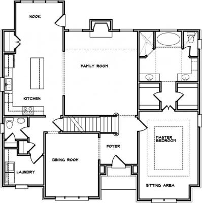 Home Plan - Main Level