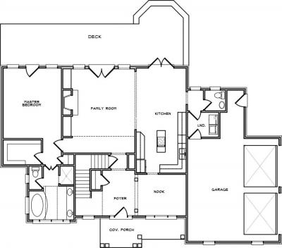 Home Plan - Main Level