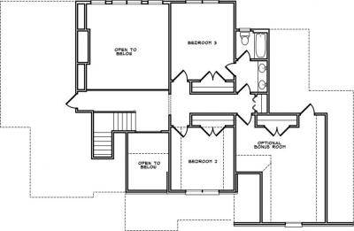 Home Plan - Second Level