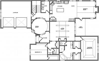 Home Plan - Main Level