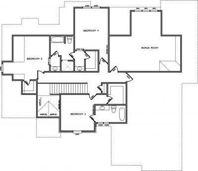 Home Plan - Second Level