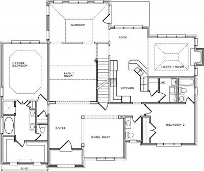 Home Plan - Main Level