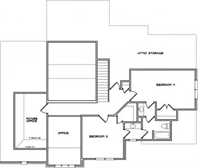 Home Plan - Second Level