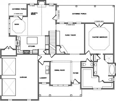 Home Plan - Main Level