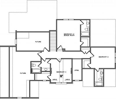 Home Plan - Second Level