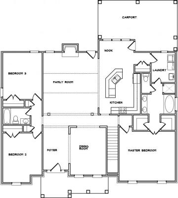 Home Plan - Main Level