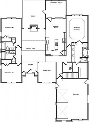 Home Plan - Main Level