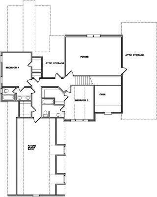 Home Plan - Second Level