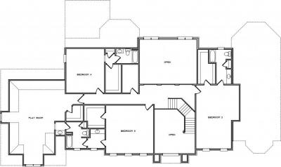 Home Plan - Second Level