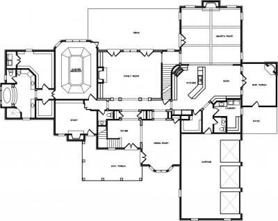 Home Plan - Main Level