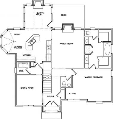 Home Plan - Main Level