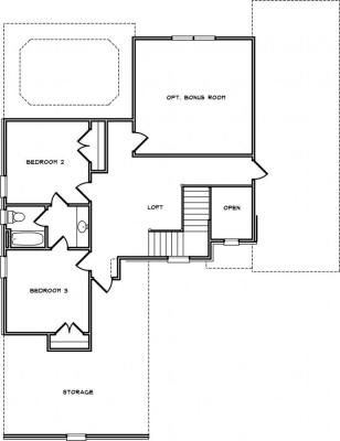 Home Plan - Second Level