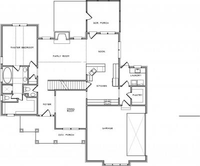 Home Plan - Main Level